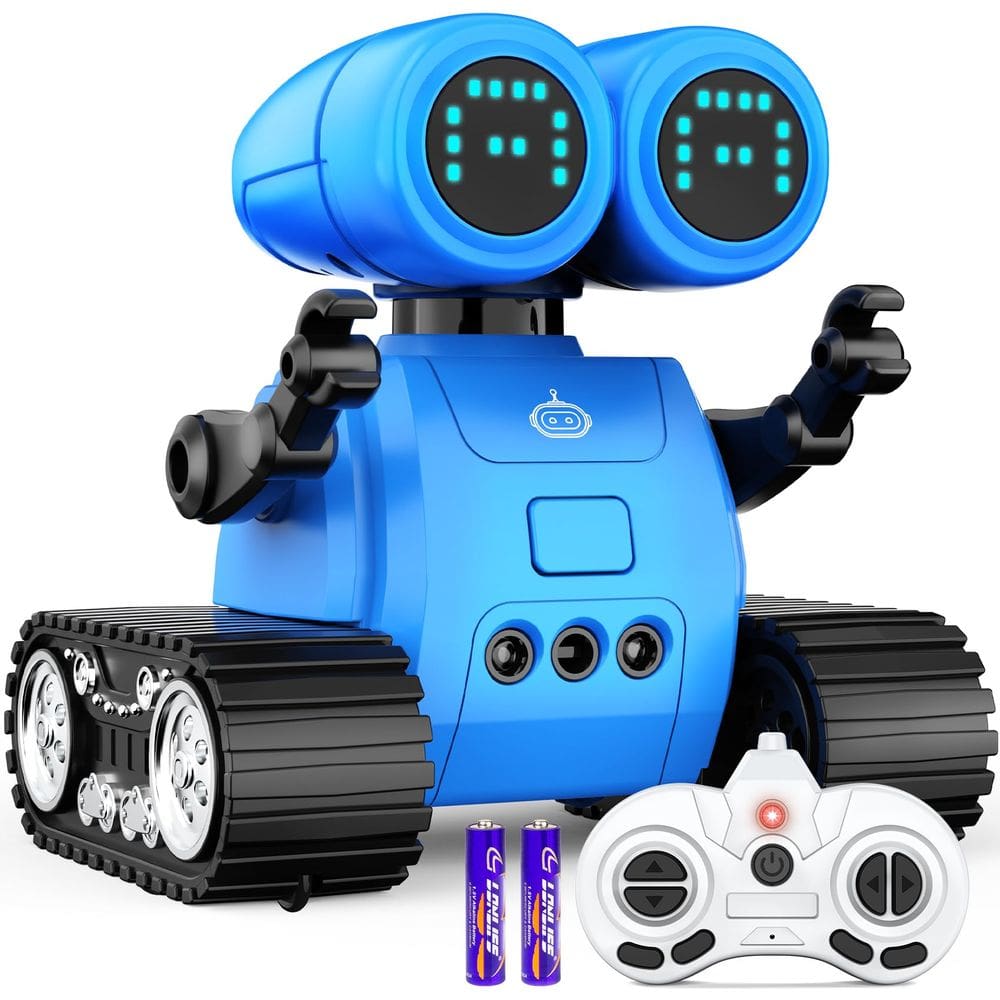 Robô Toy Hamourd Emo com walkie-talkie, sensor de gestos, LED