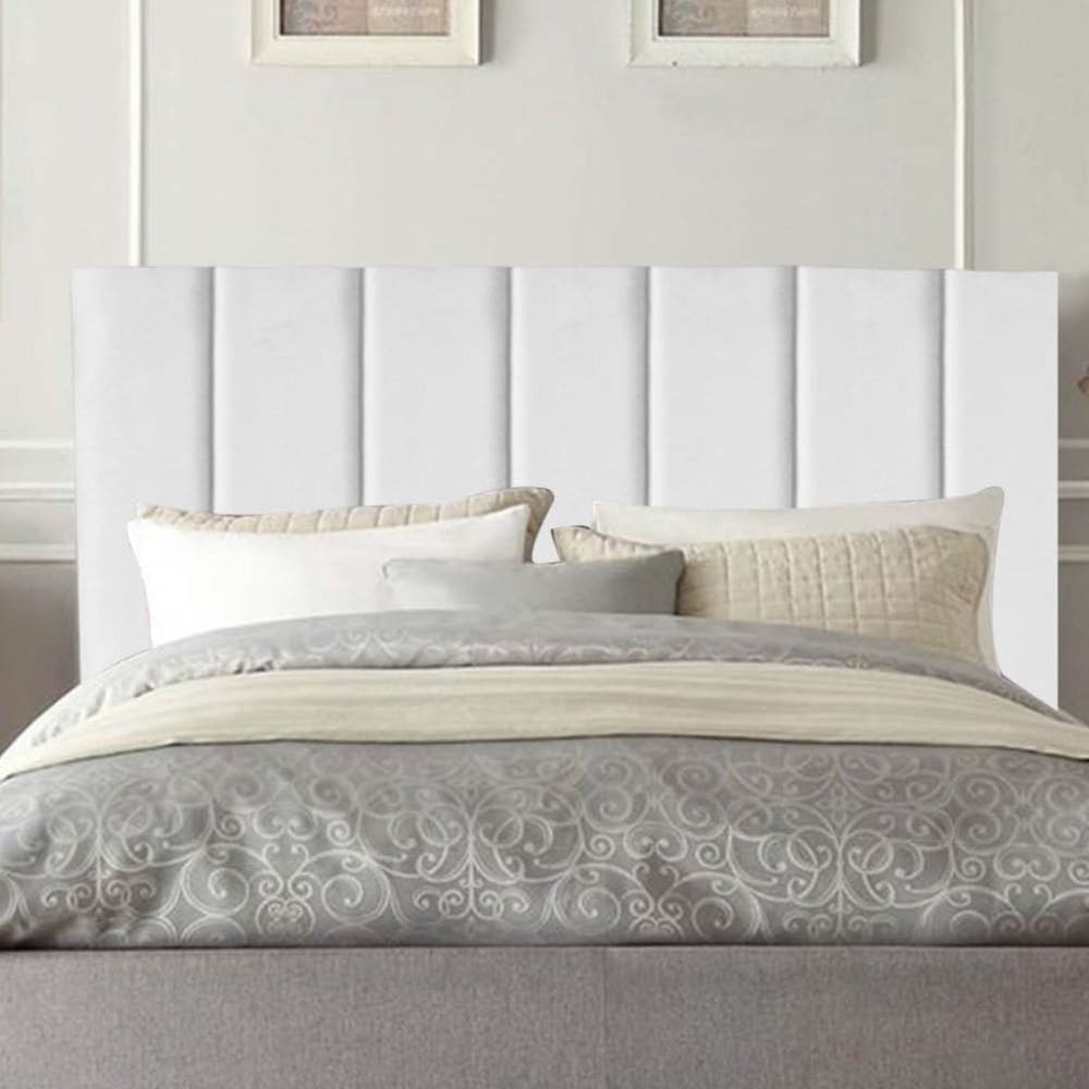 Cabeceira Estofada Cama Solteiro 90 cm Eloá Suede E Frame