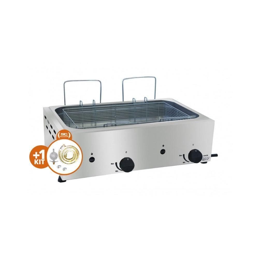 Kit - Fritador Gás 1 Cuba 1/1 Sfg111 + Kit Gás - Venâncio