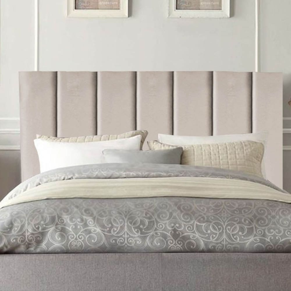 Cabeceira Estofada Cama Solteiro 100 cm Eloá Veludo E Frame