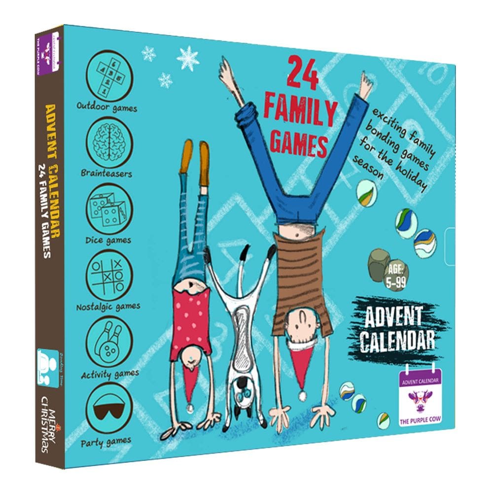 Calendário do Advento/Contagem Regressiva The Purple Cow Family Games 2024