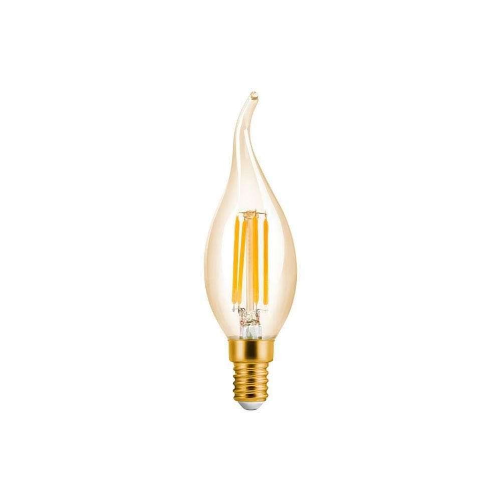 Lâmpada Led Save Energy Filamento Vela Chama Vintage 4w E14 220v Se-345.1386