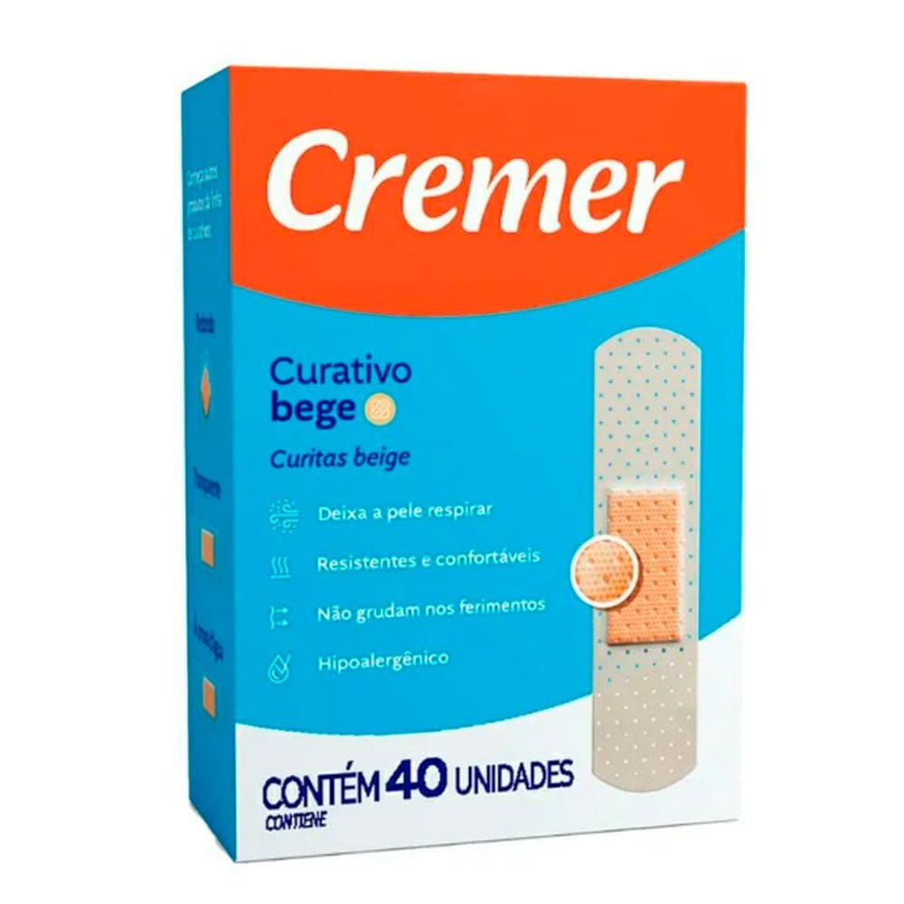 Curativo Cremer Bege com 40 Unidades