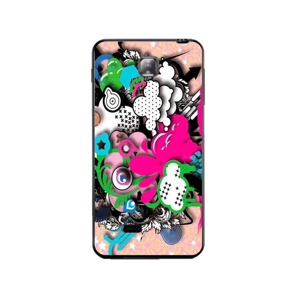 Capa Adesivo Skin104 Verso Para LG Optimus F5 (P875)