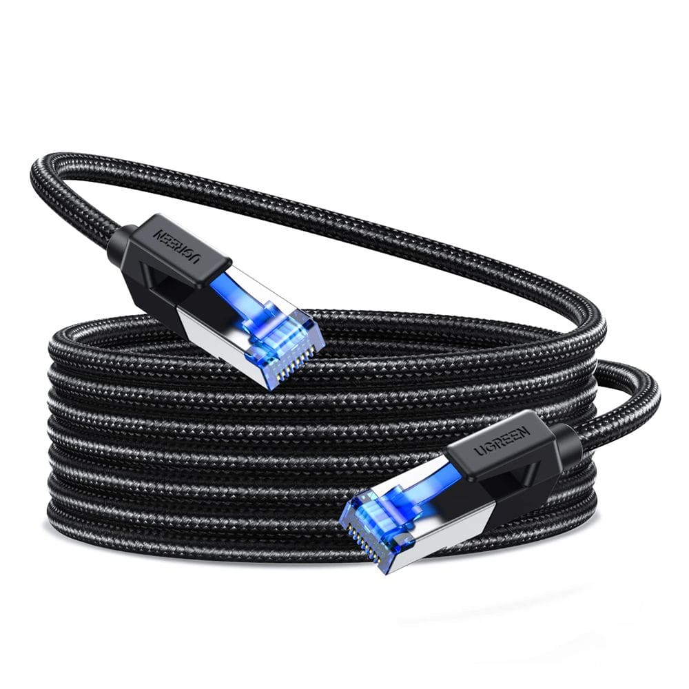 Cabo Ethernet UGREEN Cat 8 50FT 40Gbps 2000Mhz para jogos