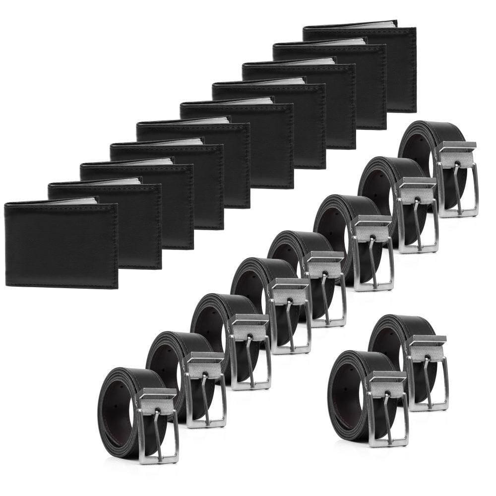 Kit Composto Por 100 Carteira Masculino E 100 Cintos