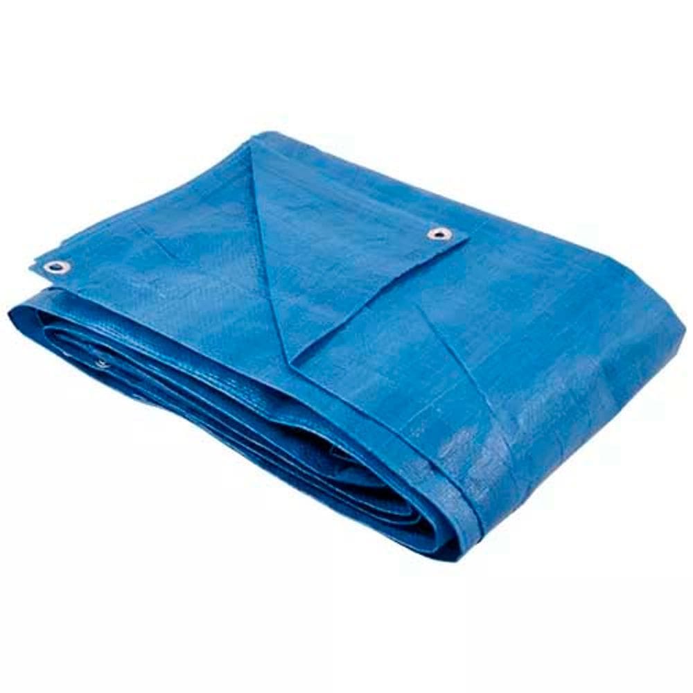Lona Tipo Carreteiro Encerado Azul 70g/m2 8X5m