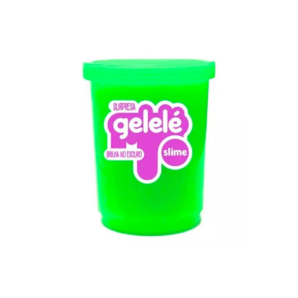 Slime Gelele 110g Bilha No Escuro Color