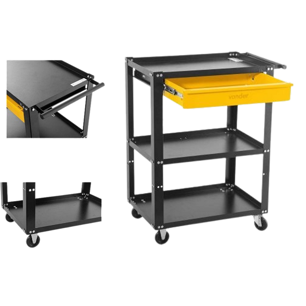 Carro para ferramentas com 1 gaveta VD 1020 VONDER