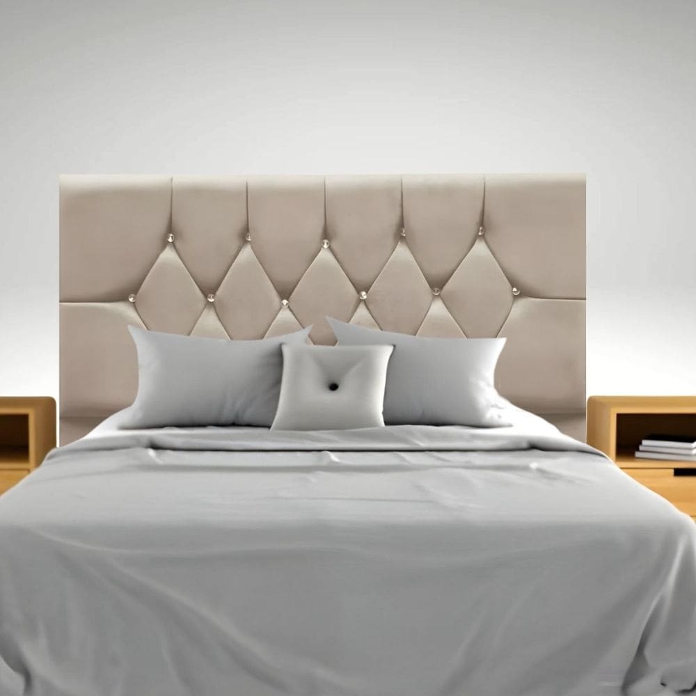 Cabeceira Para Cama  Box Estofada Casal 140 cm Suede Madri