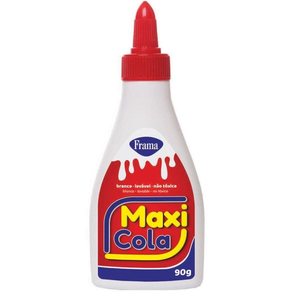 Cola Branca Liquida Escolar Maxi Cola 90 Gramas - Frama