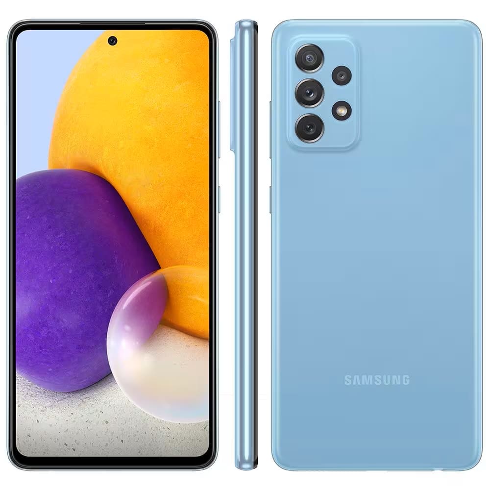 REEMBALADO: Samsung Galaxy A72 128GB, 6GB de RAM, Azul