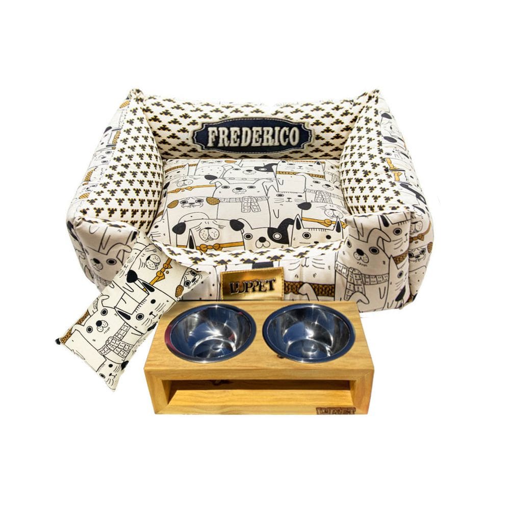 Kit enxoval luxo para cachorro