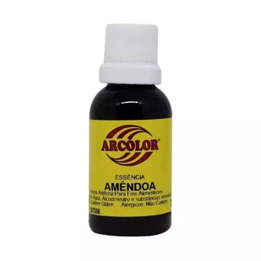 Essência Comestível Artificial 30ml Arcolor Amendoa
