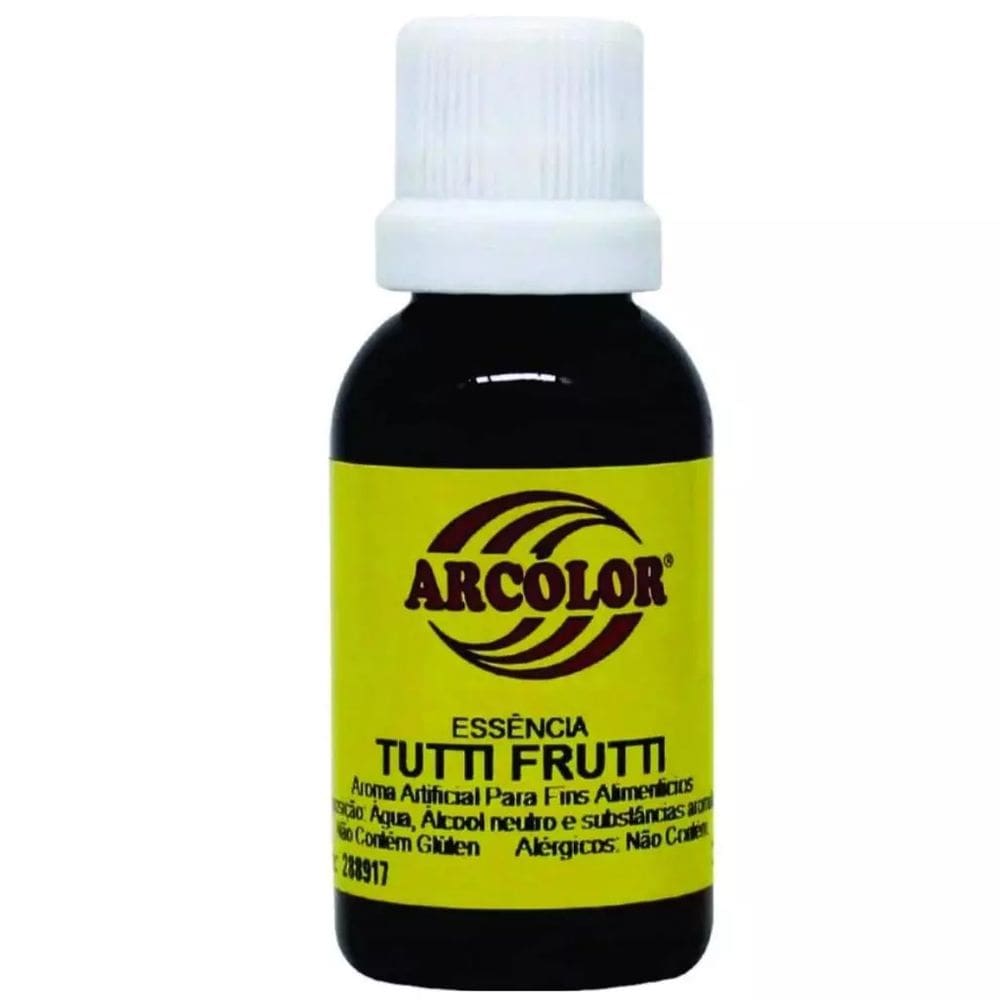 Essência Comestível Artificial 30ml Arcolor Tutti Frutti