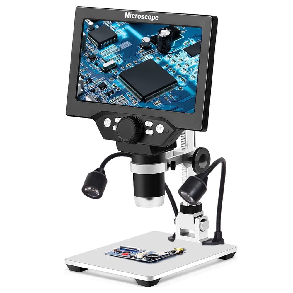 Microscópio digital LCD Highbrain 1200X 12MP para adultos