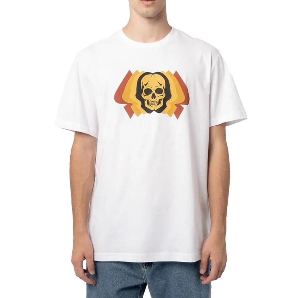 Camiseta MCD Caveira Metamorfose SM25 Masculina Branco