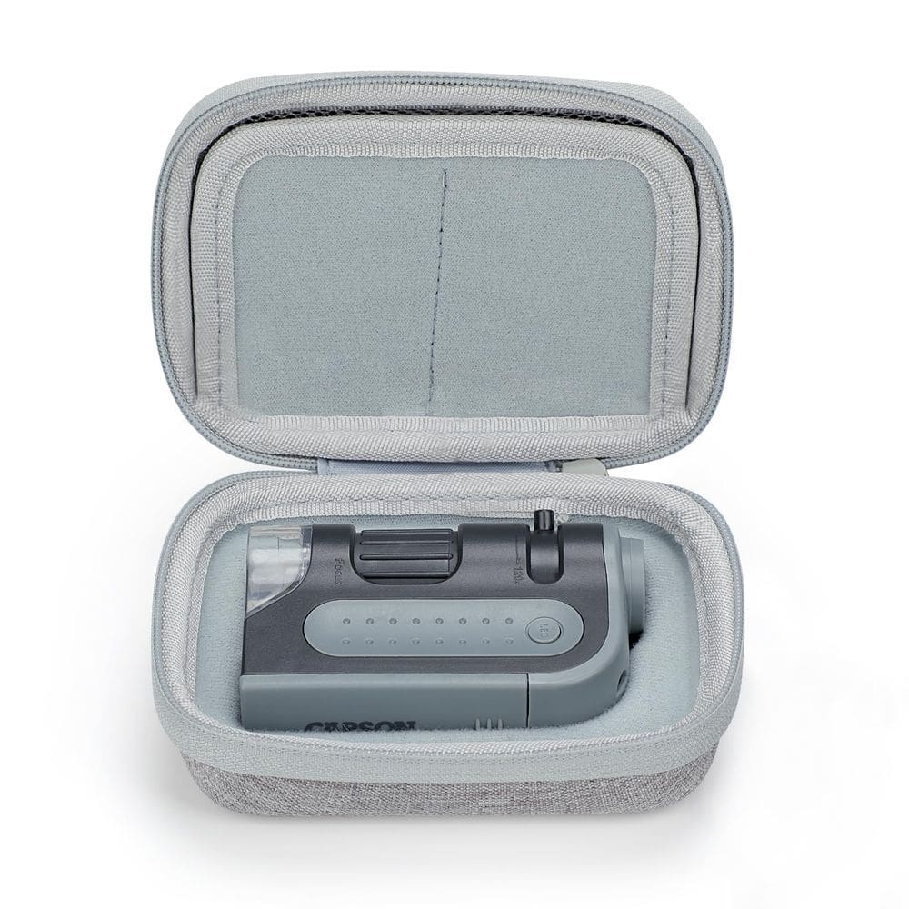 Estojo de transporte Bysameyee para Carson MicroBrite Plus 60x-120x