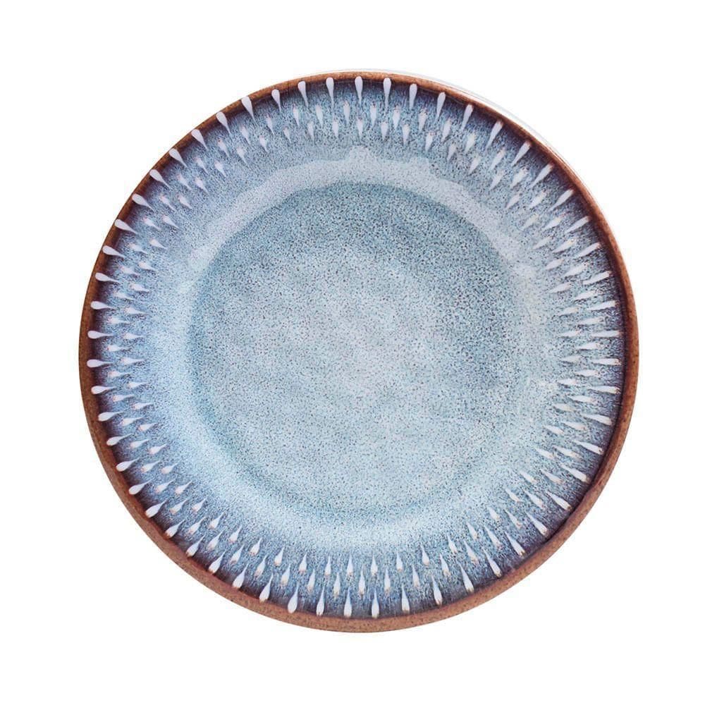 Prato De Jantar Ocean Melamina Kenya Azul