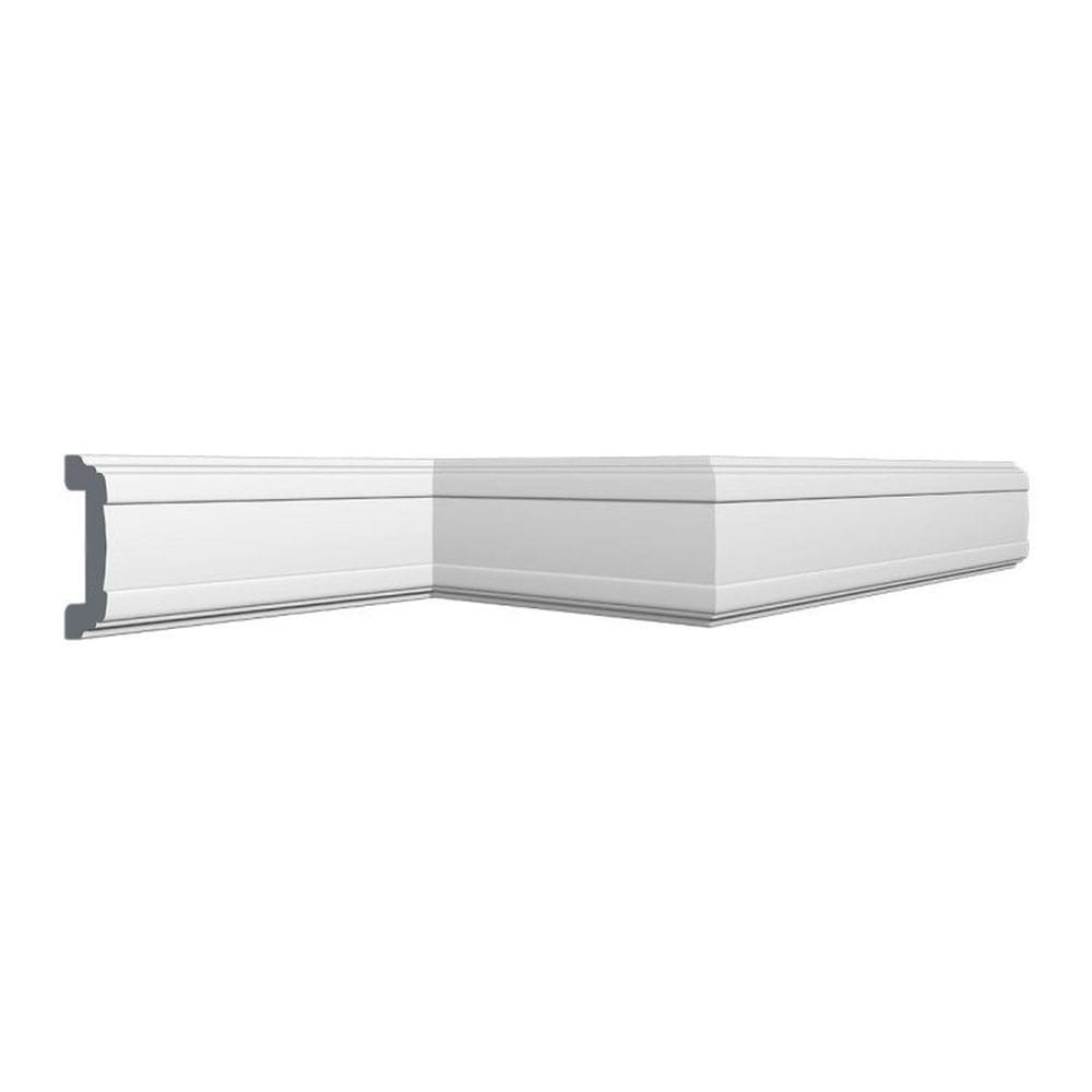 Kit 60M Linear Roda Meio Perfil de Poliestireno Cw13