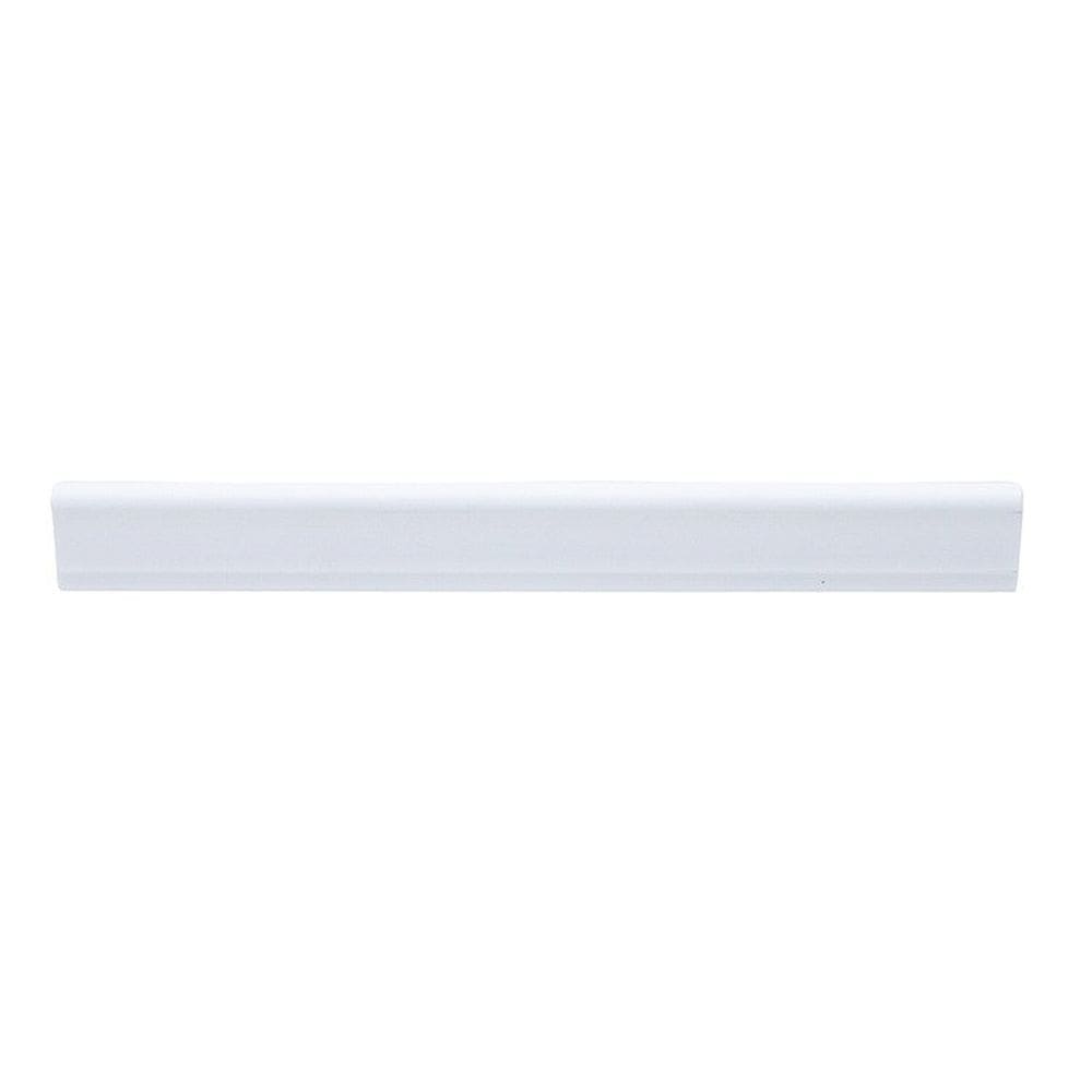 Kit com 15 Barras Rodameio de Poliestireno 3,7cm X 15mm Liso 36m Branco