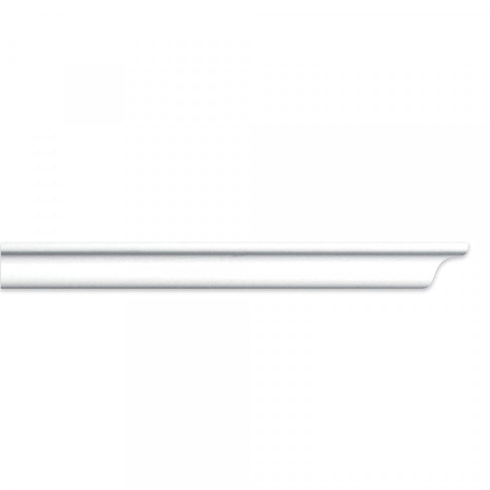 Kit com 30 Barras Roda Teto Perfil de Poliestireno D25 HomEstar 60m Branco