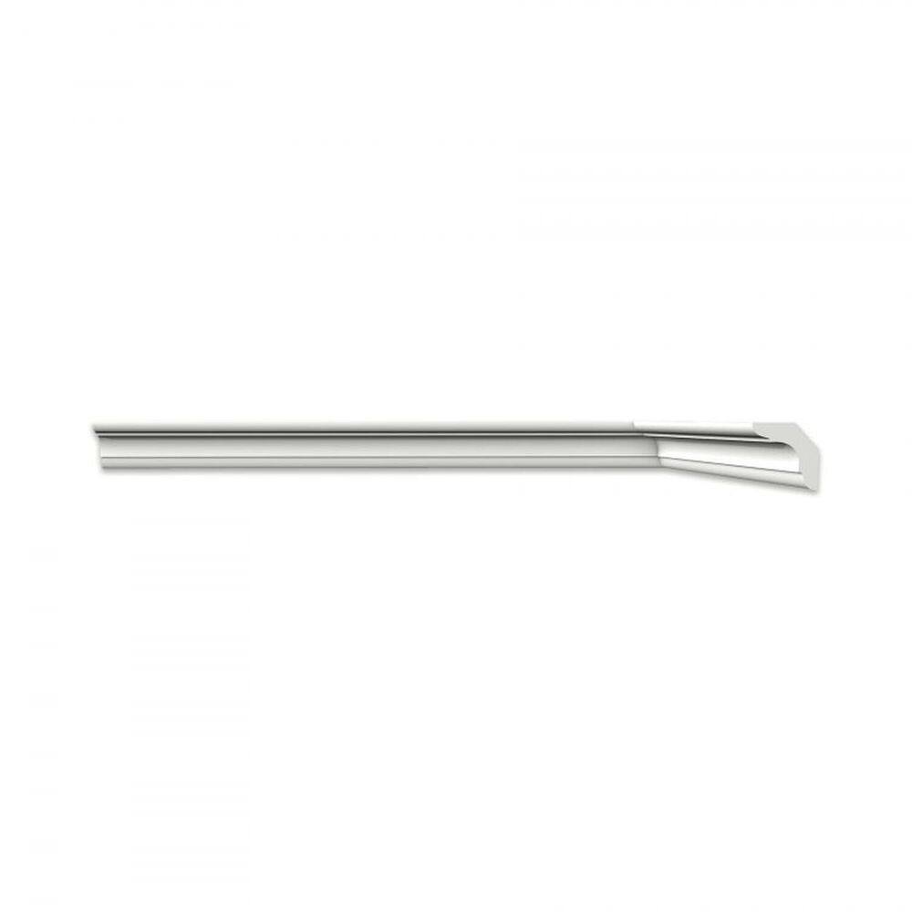 Kit com 15 Barras Roda Teto Perfil de Poliestireno C50 HomEstar 30m Branco