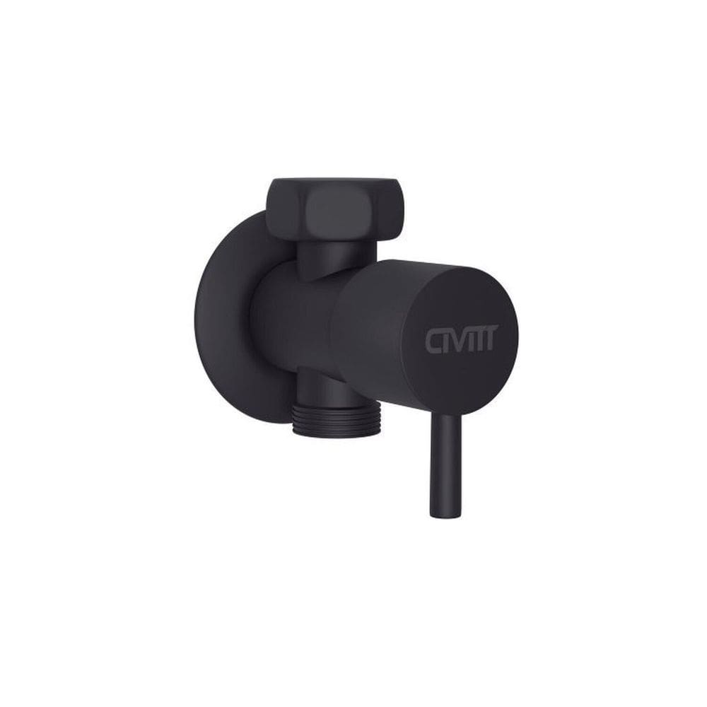 Kit 3 Registros de Metal com Derivação Civitt Black