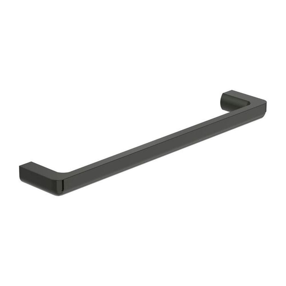 Kit com 3 Toalheiro de Barra 450mm Tempo Titanium Titanium Black