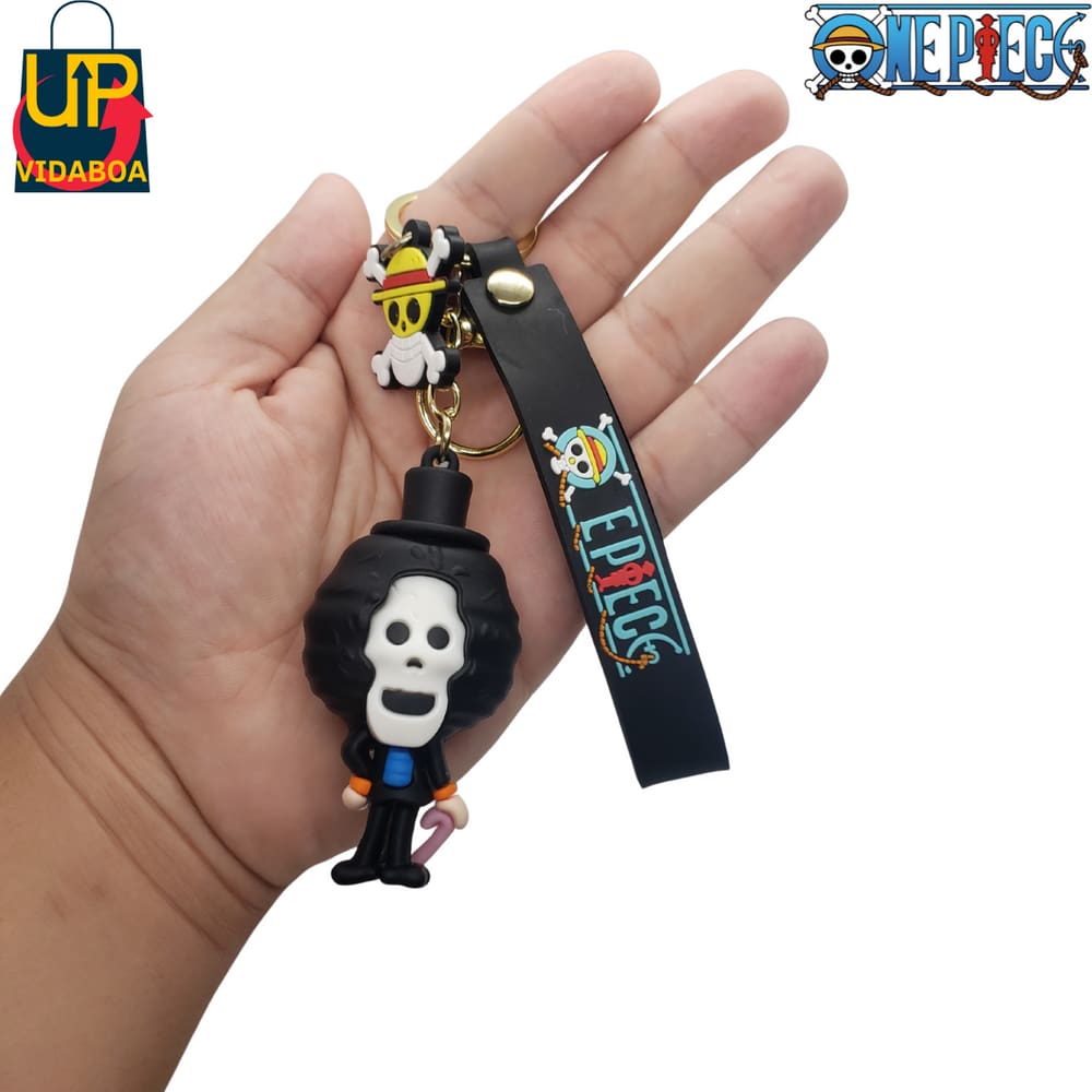 Chaveiro One Piece  - com Boneco Brook