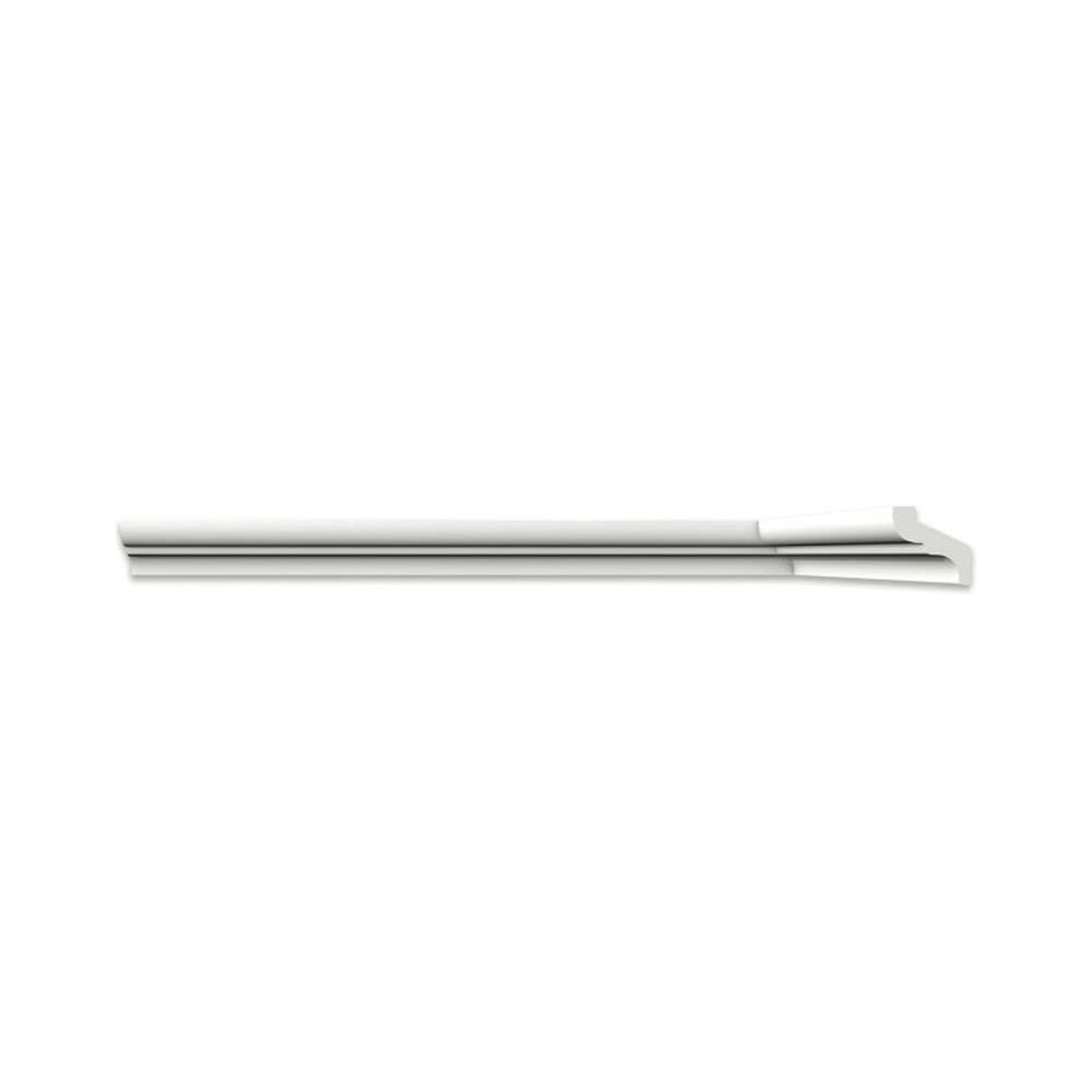 Kit com 20 Barras Roda Teto Perfil de Poliestireno S35 HomEstar 40m Branco
