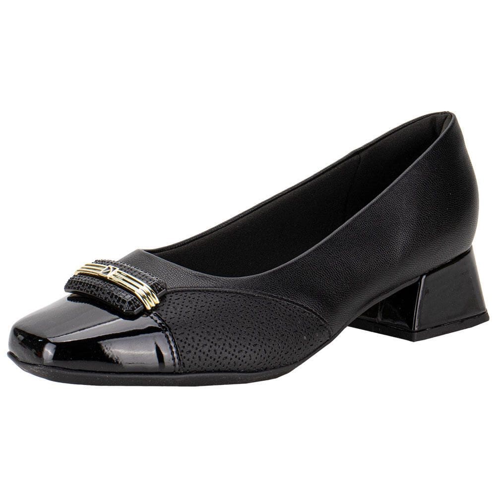 Sapato Feminino Salto Grosso Piccadilly 160078