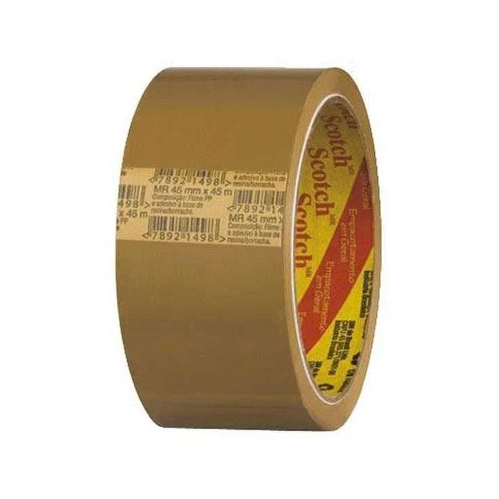 Fita p/ embalagem Marrom 45mm x 45m 5802 3M