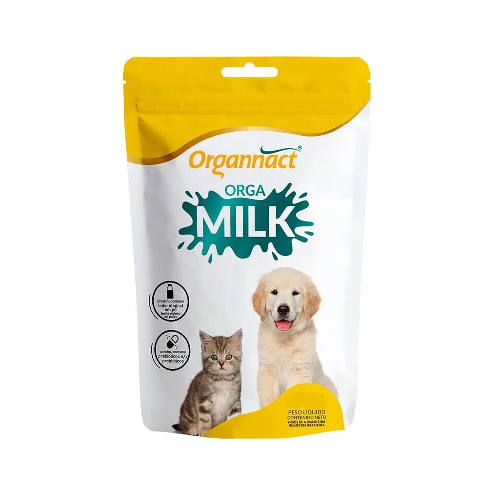 Suplemento Vitamínico Orga Milk 60g - Organnact