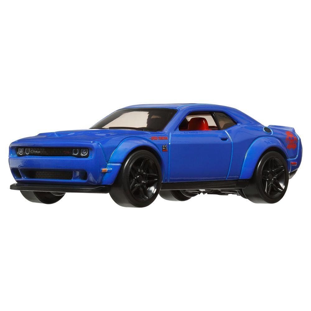 Hot Wheels Carro Pull-Back Dodge Challenger R/T - Mattel