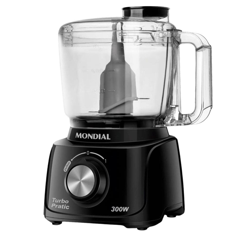 Mini Processador De Alimentos Mondial Turbo Pratic 300W