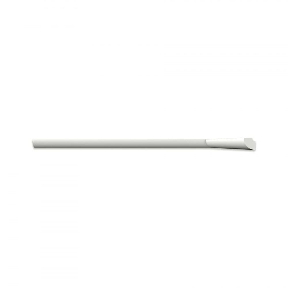 Kit com 10 Barras Roda Teto D20 Perfil de Poliestireno Homestar 20m Branco