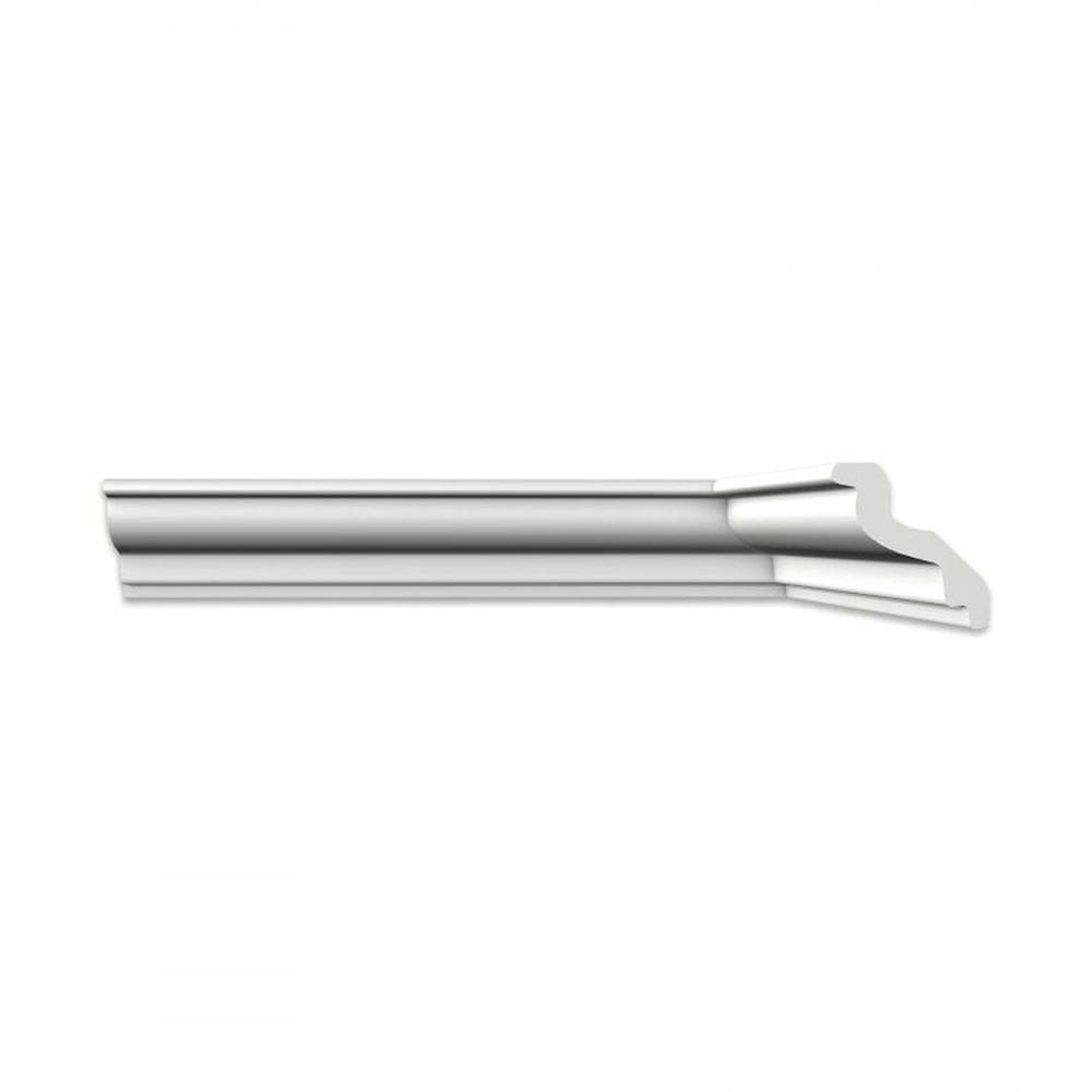 Kit com 20 Barras Roda Teto M100 Perfil de Poliestireno Homestar 40m Branco