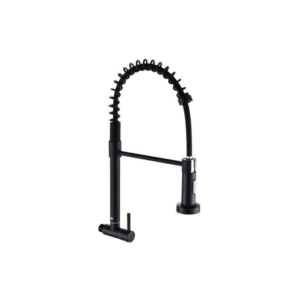 Kit 3 Torneiras Cozinha Metal Gourmet Standard Parede Fosco Preto