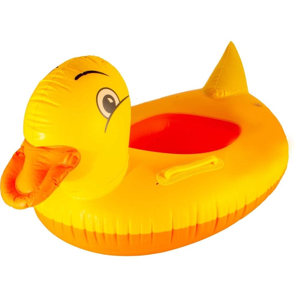 Boia Pato Infantil Inflável Piscina C/ Apoio Pernas P/ Bebê