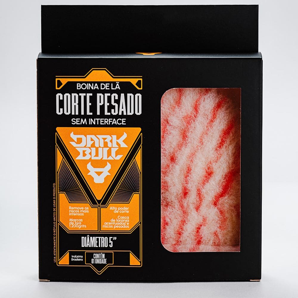 Boina De Lã 5" Corte Pesado Sem Interface