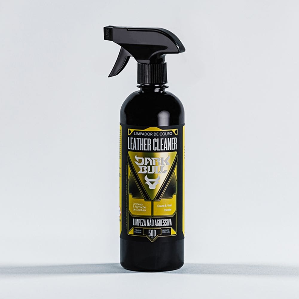 Limpador Leather Cleaner Dark Bull Faz A Limpeza De Couros