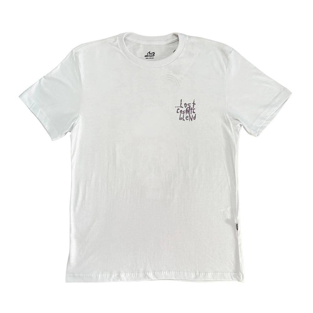 Camiseta Lost Cosmic Blend SM25 Masculina Branco