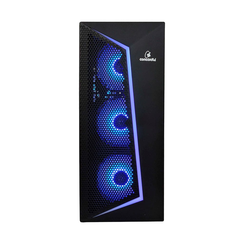 Gabinete Gamer Concórdia Storm X360 Rgb Com Fans
