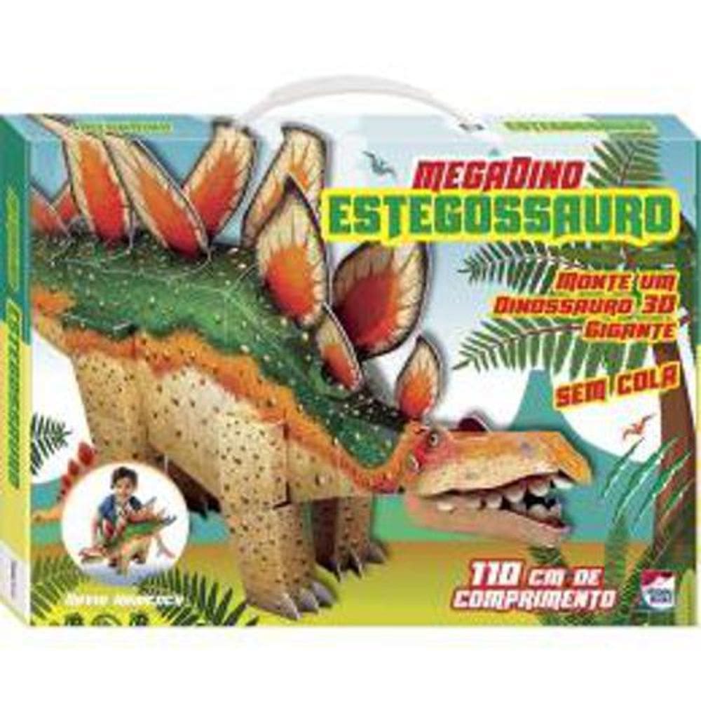 Livro Megadino - Estegossauro