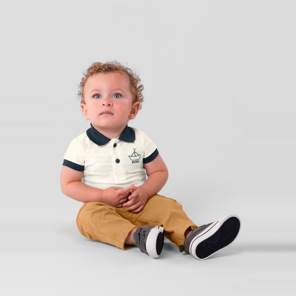 Calça cargo infantil menino Mundi
