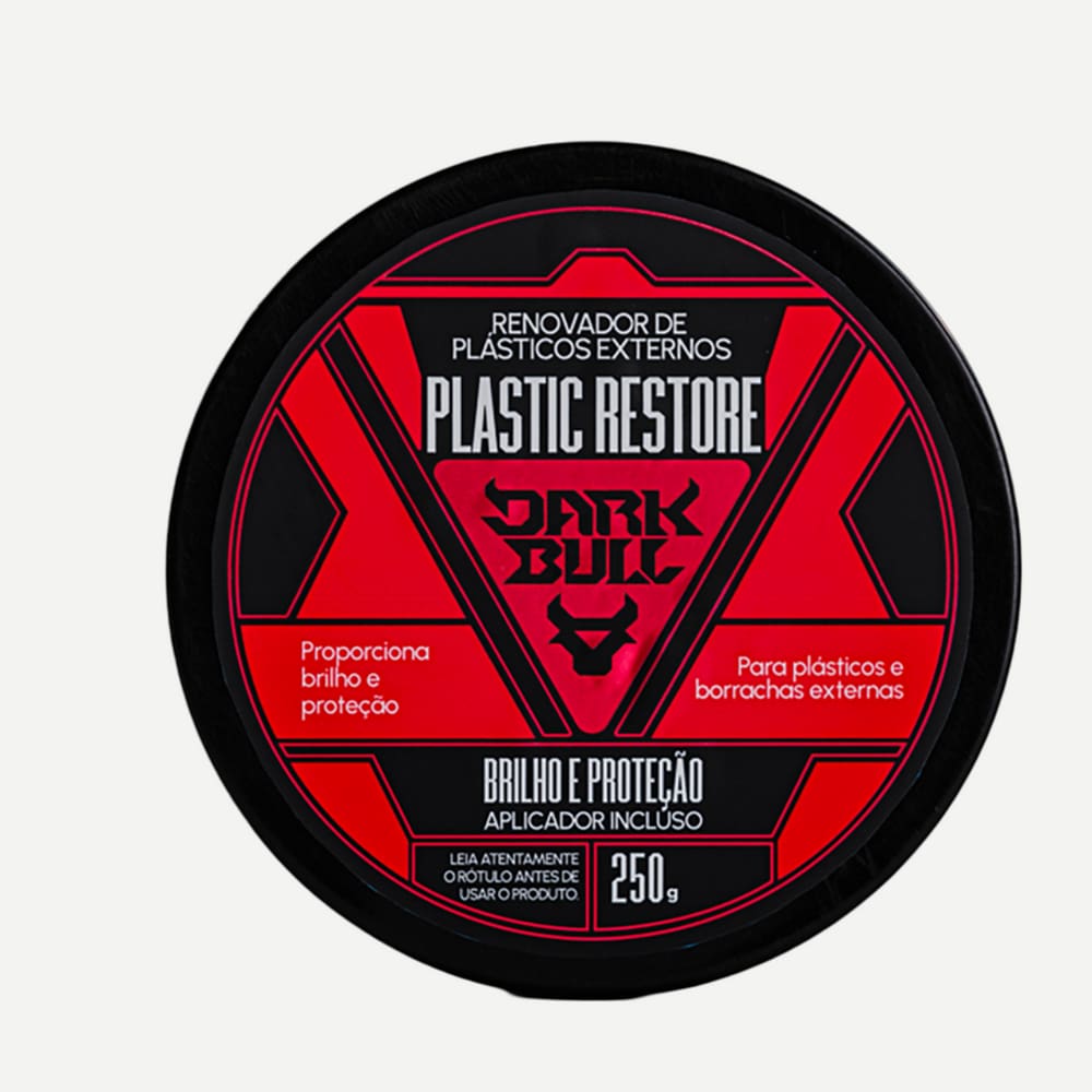 Renovador Plastic Restore Dark Bull Renova Plásticos Externo