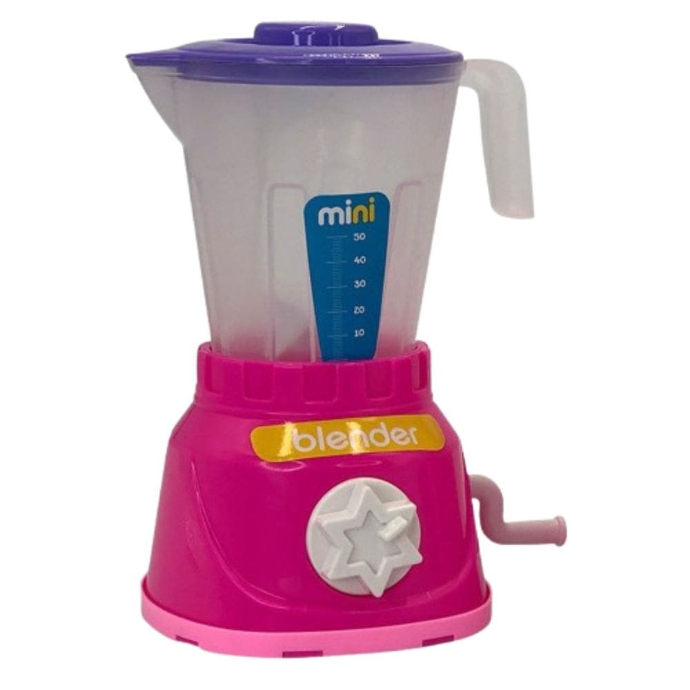 Brinquedo Liquidificador Infantil Mini Cozinha Imaginaria Detalhes Realista Brincadeiras Crianças