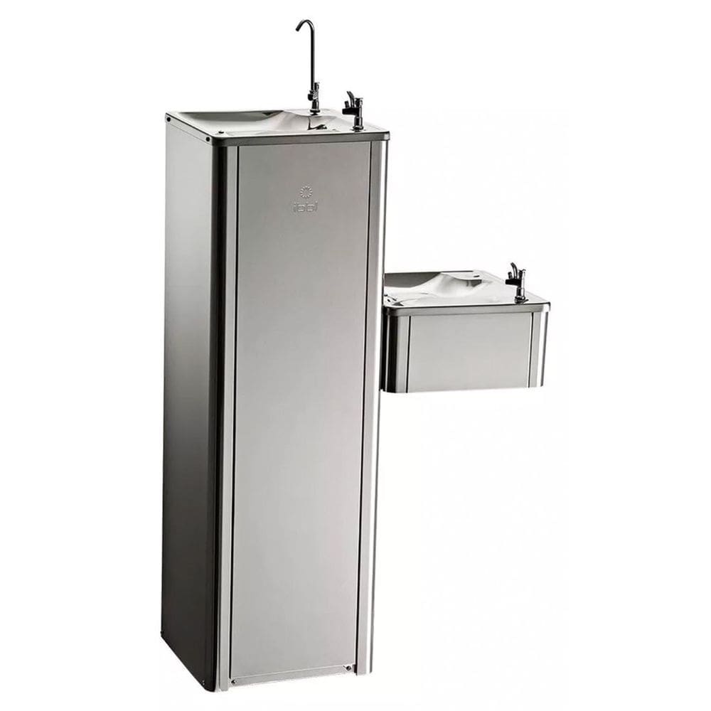 Bebedouro Pressão Conjugado Puripress IBBL 220v em Aço Inox