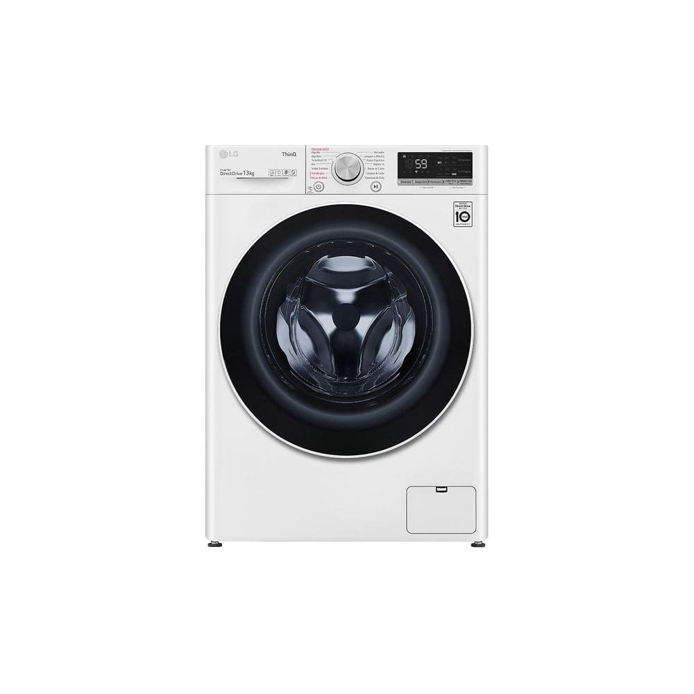 Máquina de Lavar Smart LG VC4 13kg Branco com Inteligência Artificial AIDD™ - FV5013WC4 - 127v